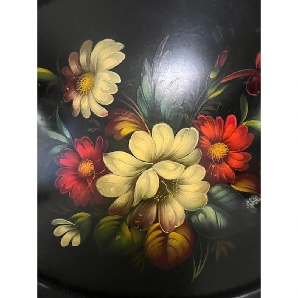 Handmade vintage zhostovo